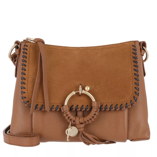 See By Chloé Joan Small Shoulder Bag Lacing Caramelo Crossbody Bag