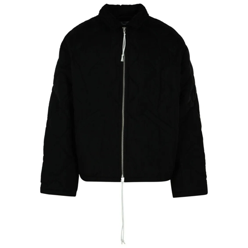 Acne Studios Black Nylon Jacket Black Overgangsjas