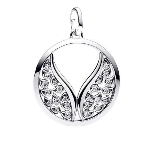 Pandora Pendentif Wings sterling silver medallion with cubic zirconi Silver