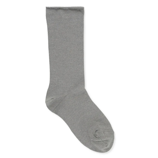 Brunello Cucinelli  Cashmere And Silk Socks Grey