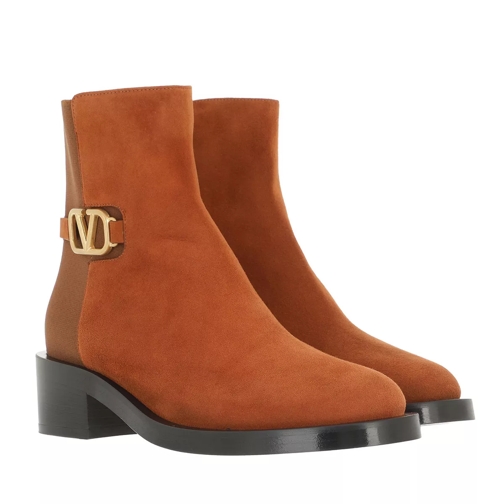 Valentino Garavani Boots Leather Selleria Stiefelette