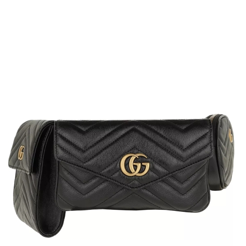 Gucci GG Marmont Multi Belt Bag Nero Midjeväskor