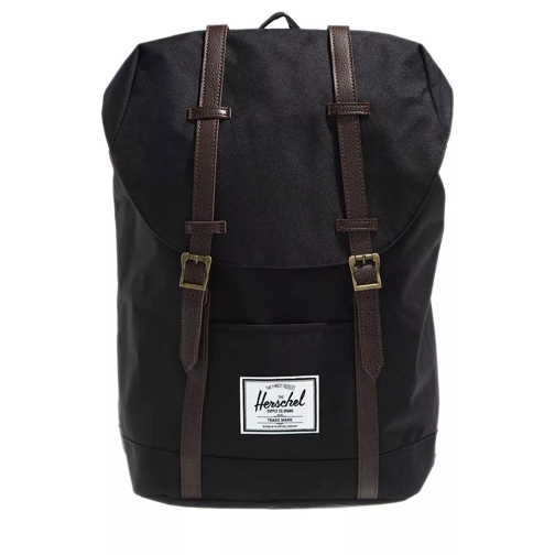 Herschel Retreat Backpacks Black/Chicory Coffee Rucksack