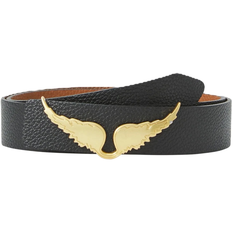 Zadig & Voltaire Ceinture de taille Belts Black schwarz