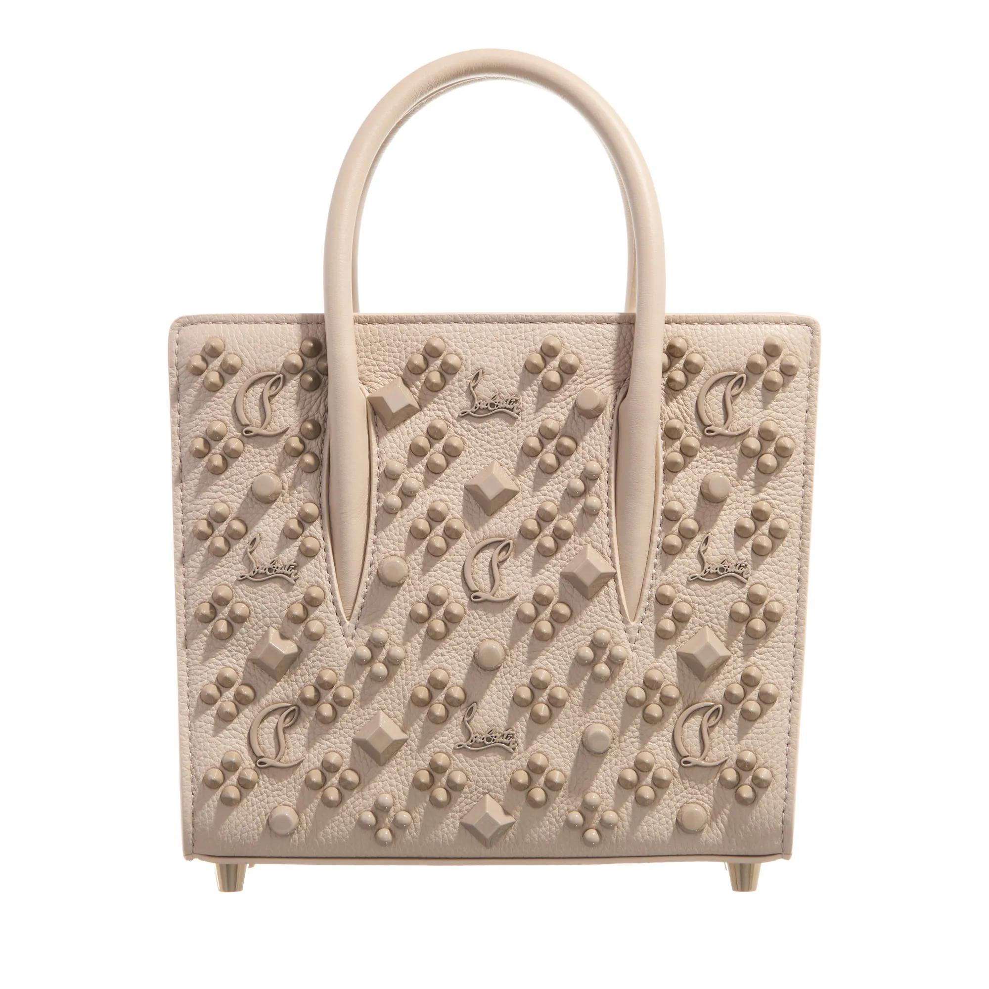 Christian Louboutin Tote - Paloma S Mini Bag Leather - Gr. unisize - in Taupe - für Damen