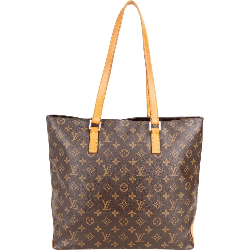 Louis Vuitton Tote Louis Vuitton Canvas Monogram Cabas Mezzo Shoulder braun