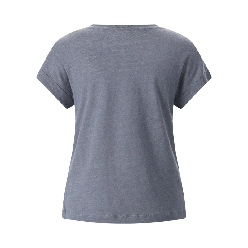 Luisa Cerano T-Shirt T-Shirt aus Leinen blau(Image 3)