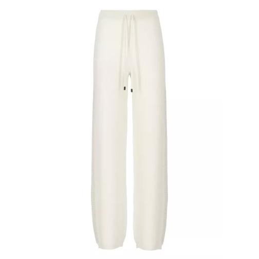 Peserico Wool And Silk Pants Neutrals 