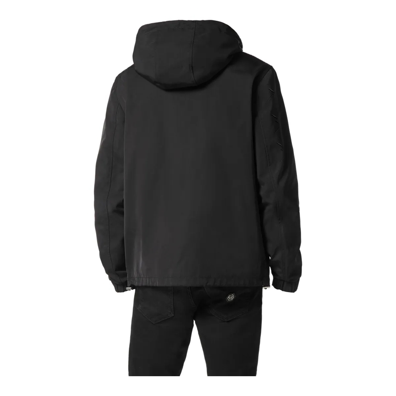 Philipp Plein Lederjacke Jacke schwarz(Image 2)