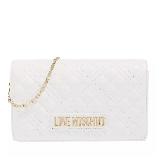 Love Moschino Smart Daily Bag Offwhite Cross body-väskor