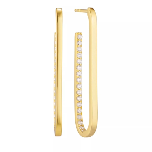 Sif Jakobs Jewellery Capizzi Grande Earrings Gold Band