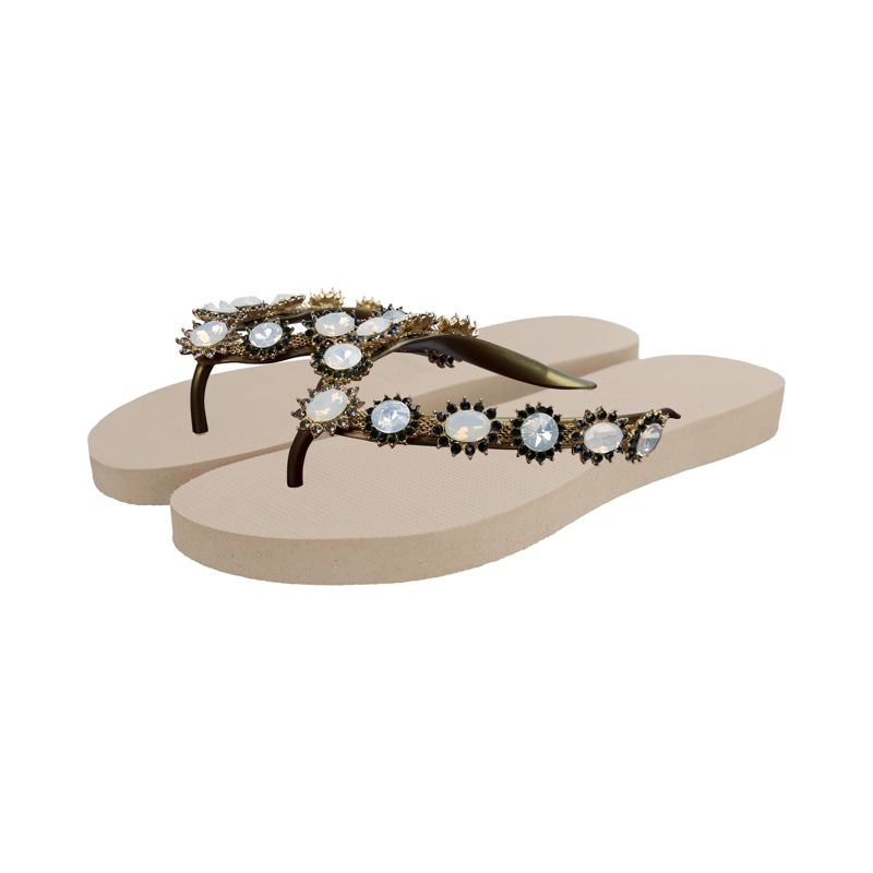 UZURII Flip Flops Pantoffeln Pantoffel Boo Boo sand(Image 3)