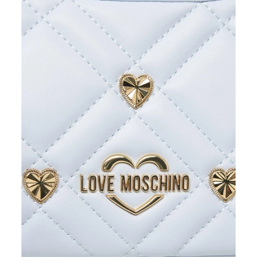 Love Moschino Fourre-tout Mini shoulder bag with logo blau (Image 4)