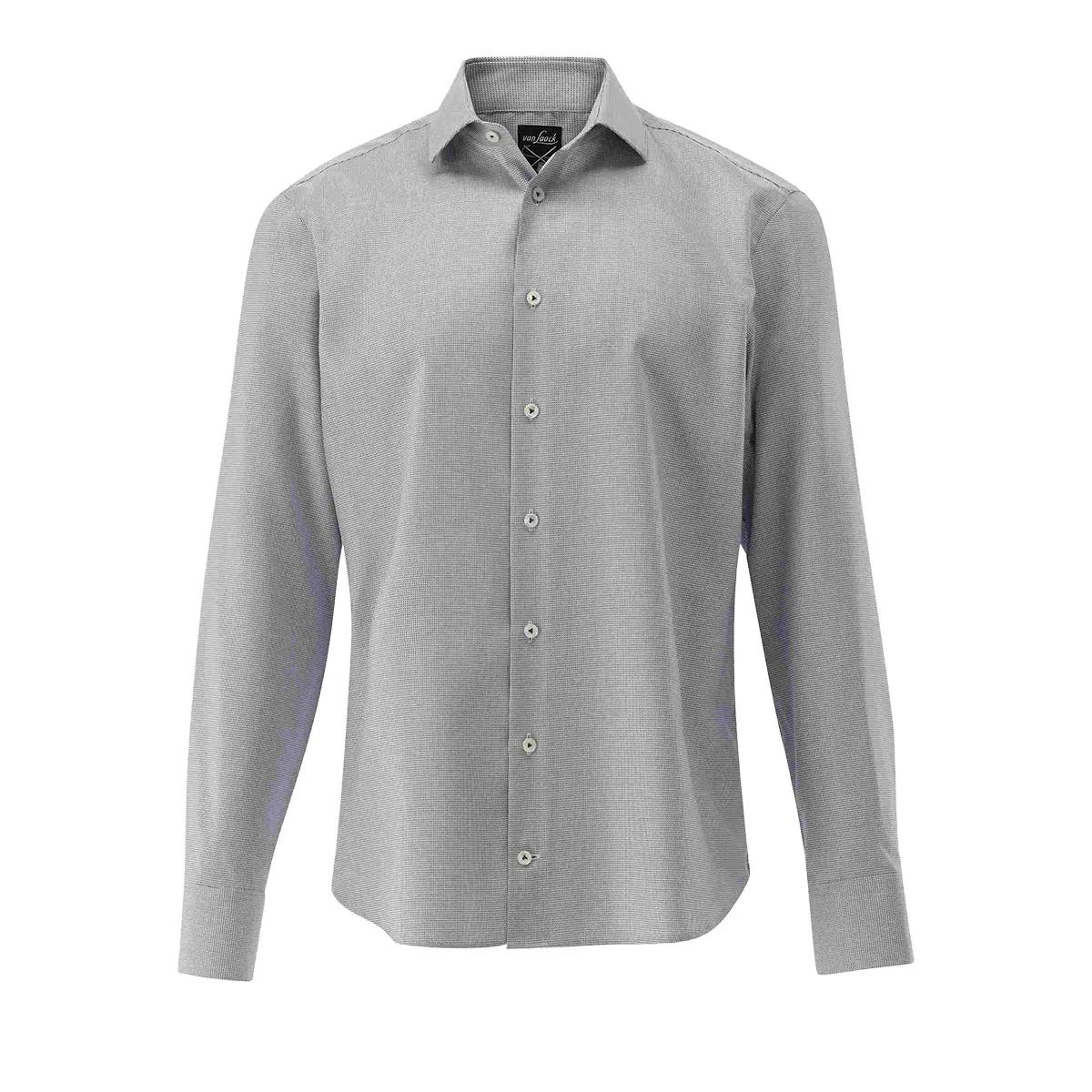 Thumbnail - VAN LAACK - Hemd Tailor Fit Dessiniert - Größe 38 - blau
