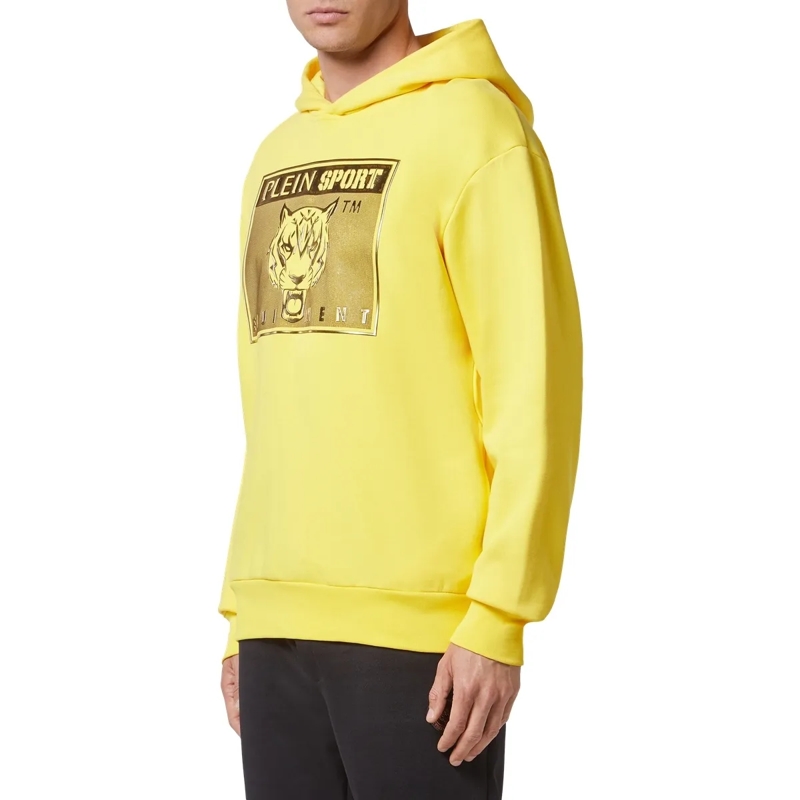 Plein Sport Top Hoodie Tiger gelb(Image 3)