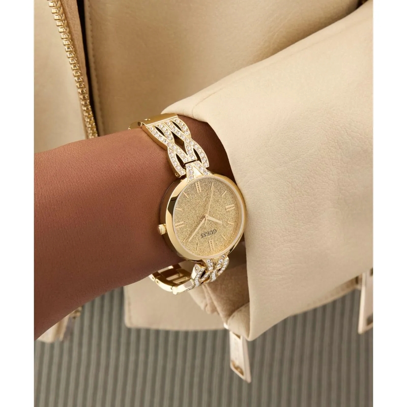 Guess Quarzuhr Quarz-Analoguhr Coral gold(Image 3)