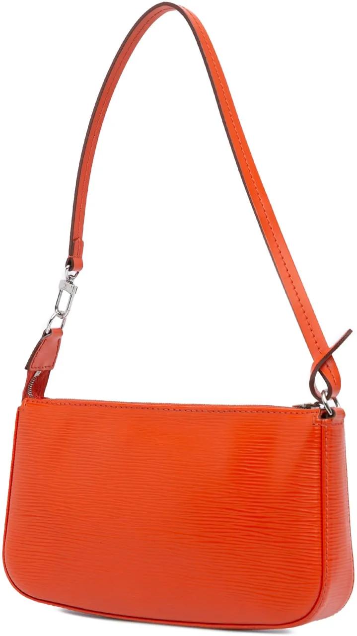 Louis Vuitton Clutches 2012 Epi Pochette Accessoires in oranje