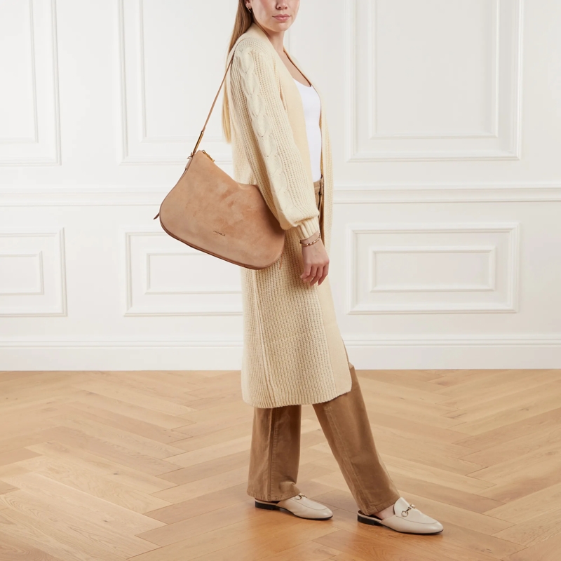 Coccinelle Schultertasche Coccinelle Magie Suede Bim Skin/Skin(Image 3)