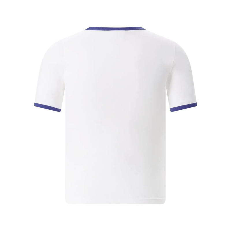 Courrèges T-Shirt Fitted White T-Shirt White(Image 5)