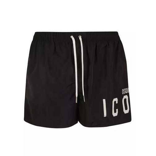 Dsquared2 Boxer Midi Swim Shorts Black 