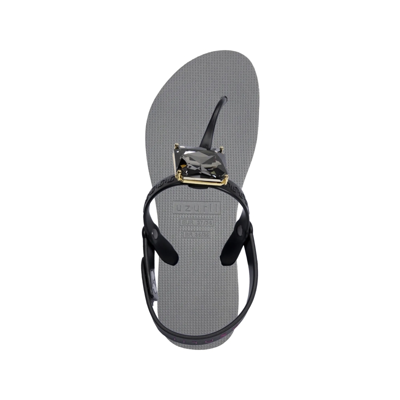 UZURII Flip Flops Zehentrenner Selena Diamond Silver silber(Image 3)