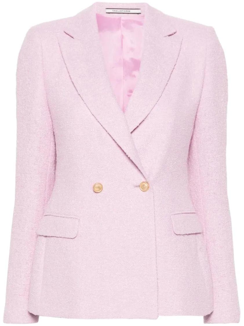 Tagliatore - Pink J-Albar Blazer - Größe 40 - pink