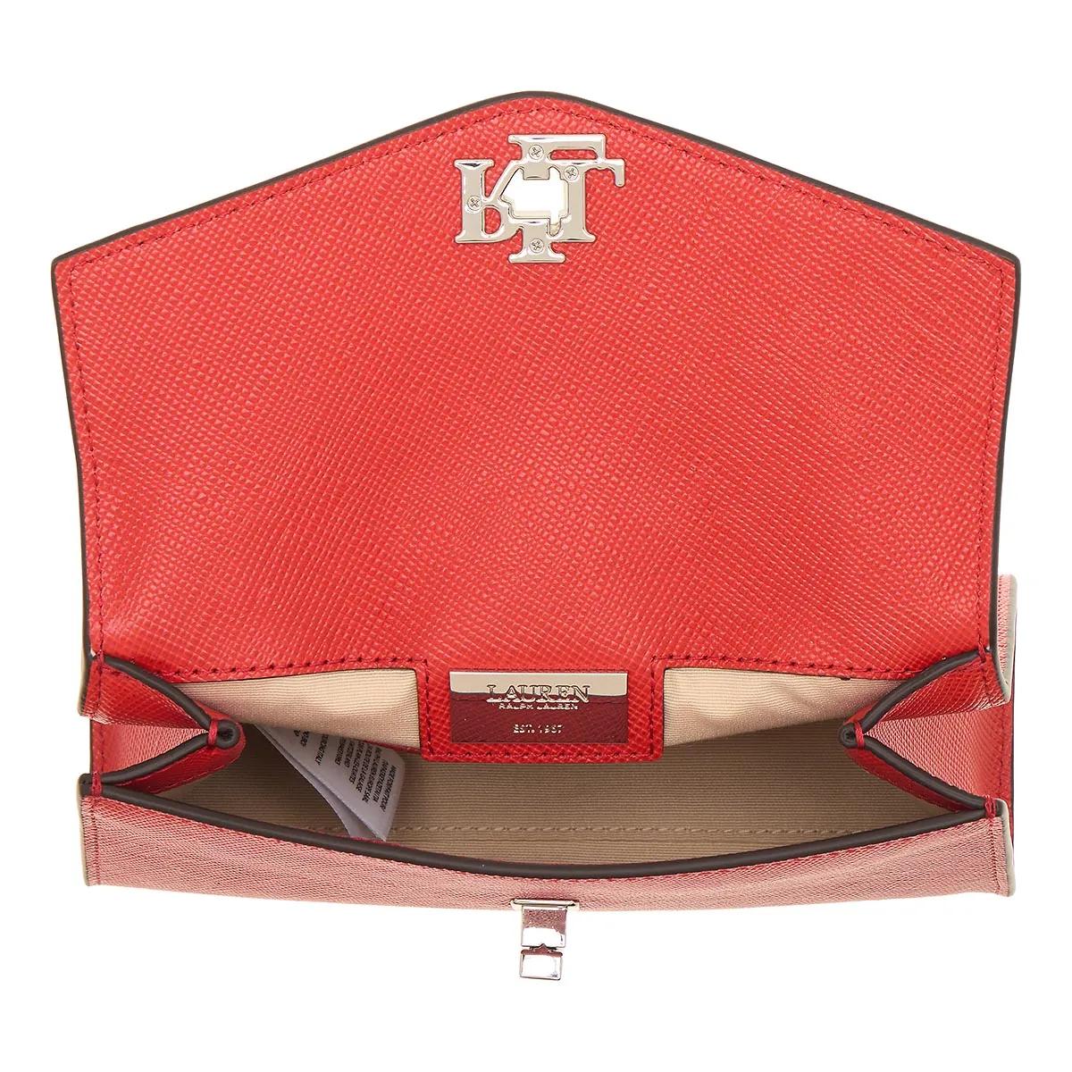 Lauren Ralph Lauren Satchels Farrah Sm-Satchel-Small in rood