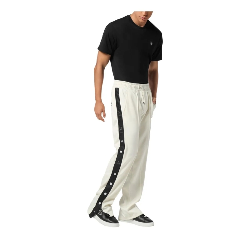 Philipp Plein Jogginghose Jogginghosen Signature weiss(Image 3)