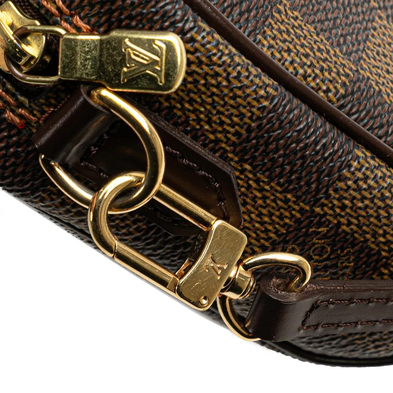 Thumbnail - Louis Vuitton Hobo Bags - Damier Ebene Ipanema Pochette - Gr. unisize - in Braun - für Damen