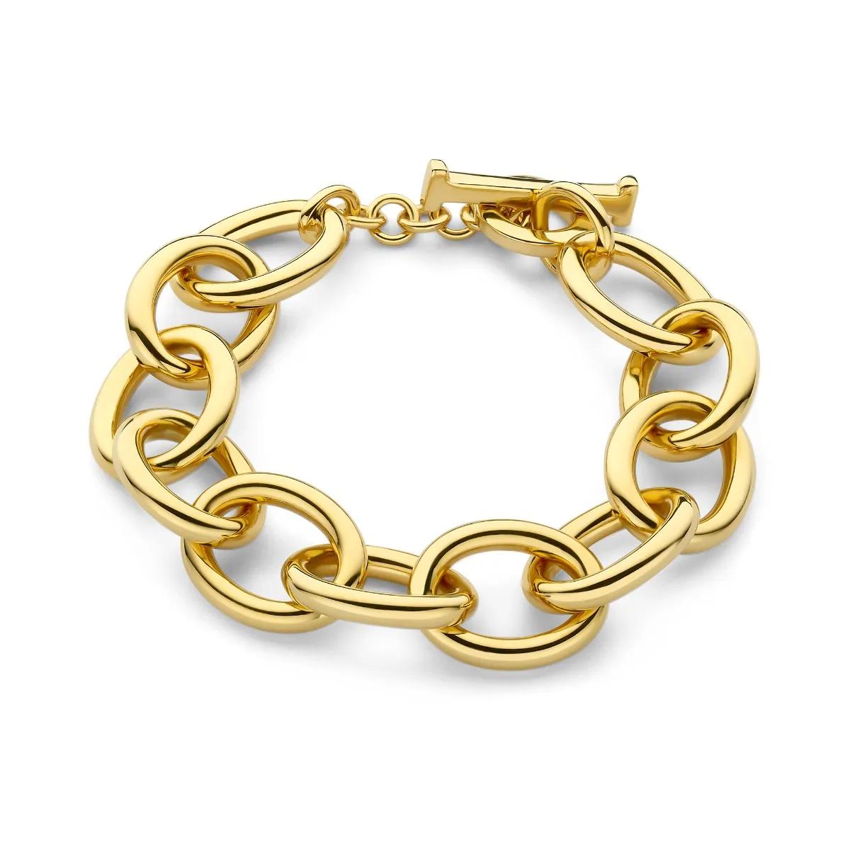 Parte Di Me Armbänder - Parte Di Me Bibbiena Poppi Adriane 925 Sterling Si - Gr. ONE SIZE - in Gold - für Damen