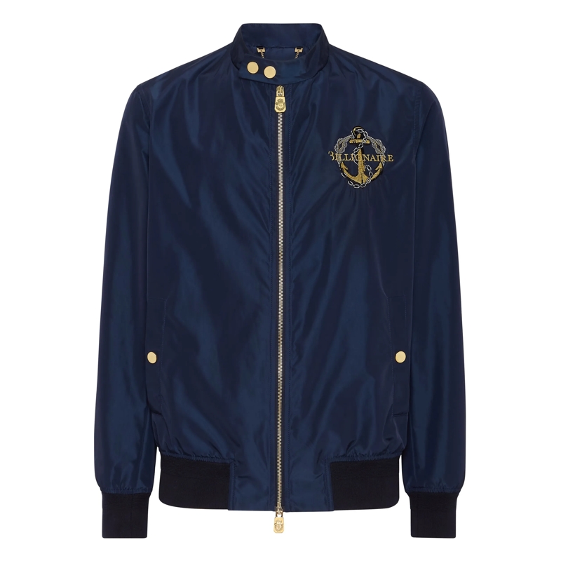 BILLIONAIRE Daunenjacke Bomberjacke dunkel-blau