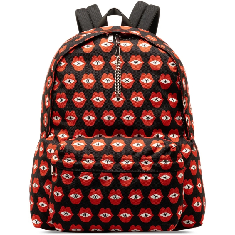 Celine Rucksack x Anneli Henriksson Telepathic Love Backpack schwarz