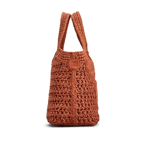 Tod's Fourre-tout Woven Design Handbag With Sturdy Handles Brown (Image 2)