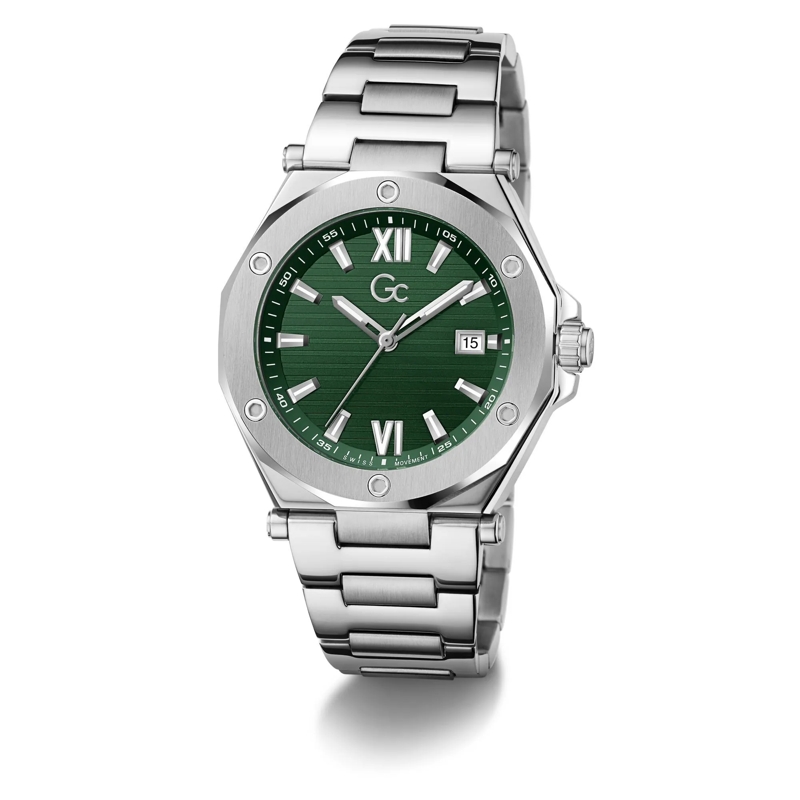 GC Quarzuhr Quarz-Analoguhr Gc Legacy Sleek silber(Image 5)