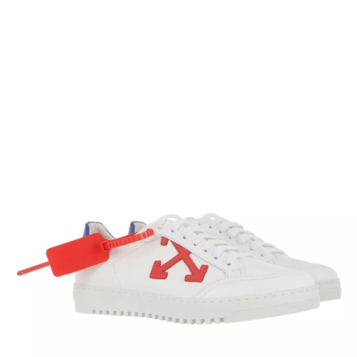 Off-White 2.0 Sneakers  White Red Low-Top Sneaker