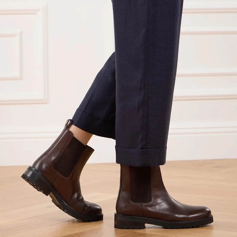 JOOP! Bottes Chelsea Unico Maria Chelsea Boot Mde Darkbrown(Image 2)