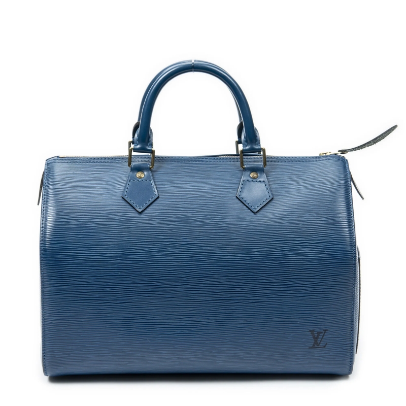 Louis Vuitton Crossbody Bag Speedy 30 blau