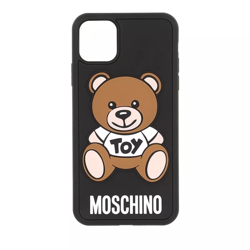 Moschino Cover I-Phone 11 Pro Max Moschino Toy Fantasia Nero Étui pour téléphone portable