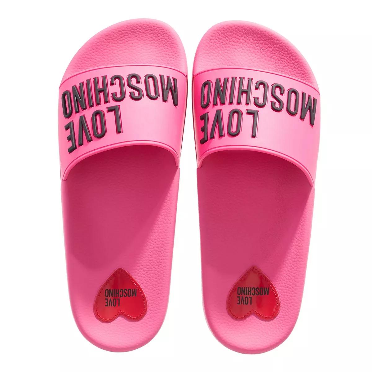 Love moschino sliders womens hot sale