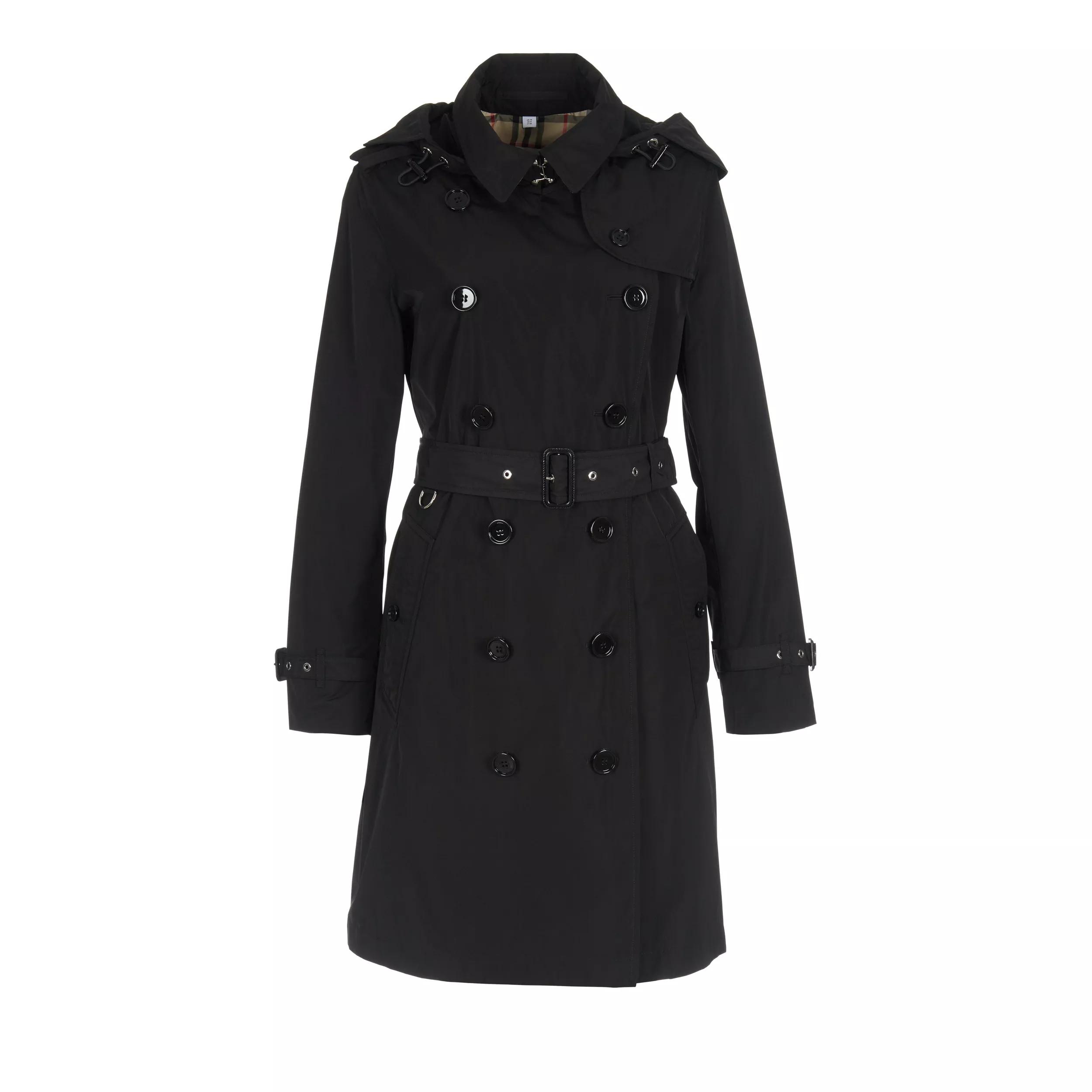 Burberry black outlet raincoat