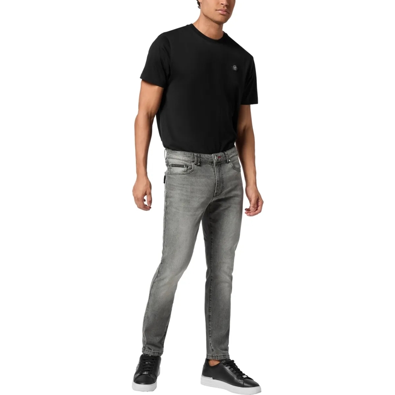 Philipp Plein Skinny-Leg-Jeans Skinny hell-grau(Image 4)