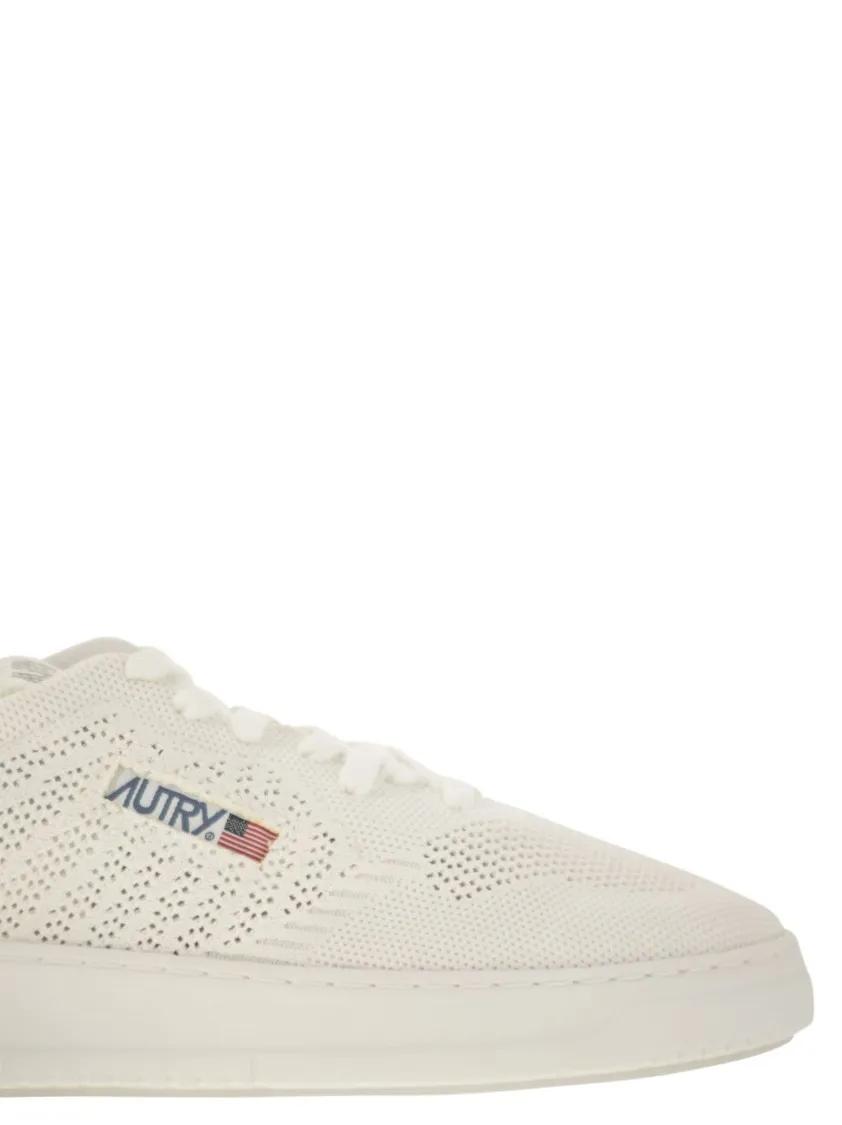 Thumbnail - Autry Low-Top Sneaker - Easeknit - Perforated Fabric Trainers - Gr. 41 (EU) - in Weiß - für Damen