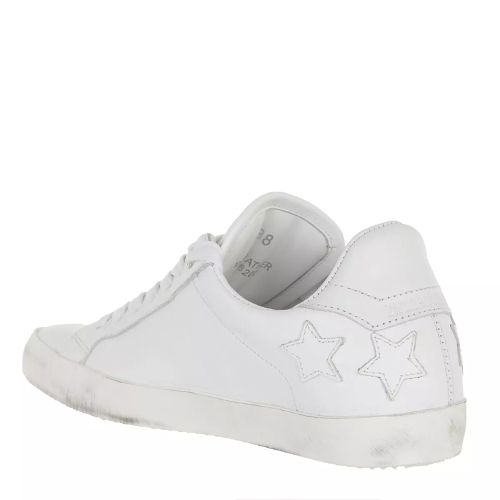 White sneakers with hot sale stars on them