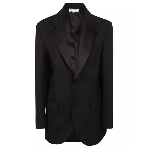 P.A.R.O.S.H. Single-Breasted Blazer Black 