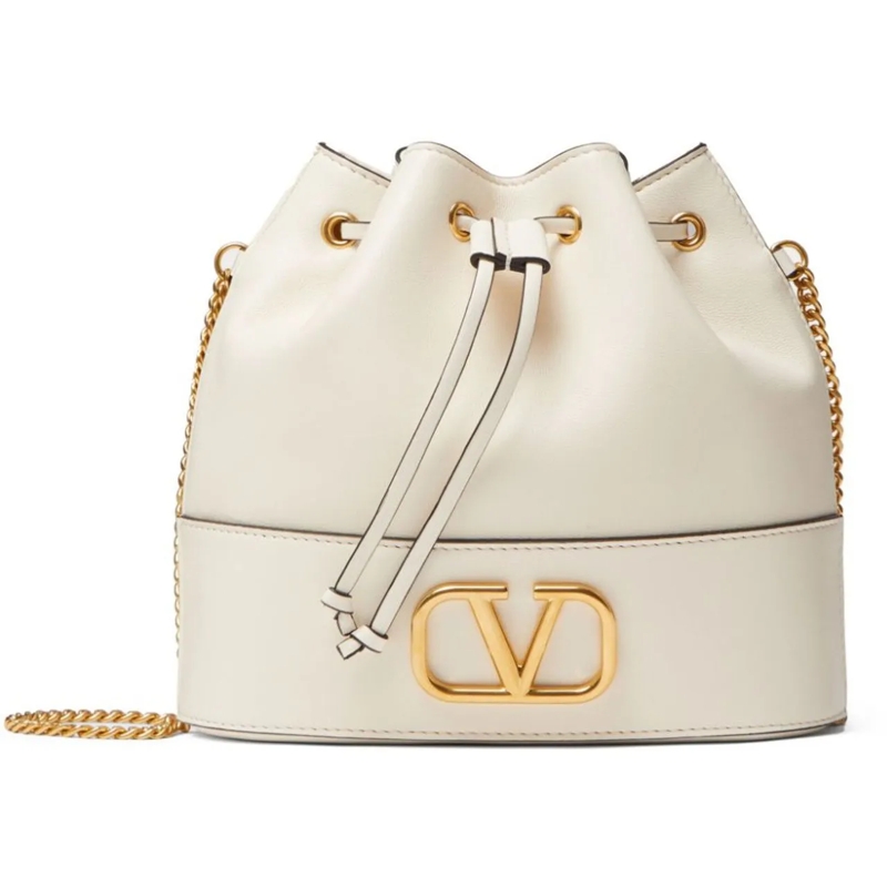 Valentino Garavani Clutch Bags Ivory weiß