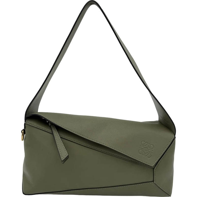 Loewe Fourre-tout Loewe Hobo Puzzle - Khaki grün