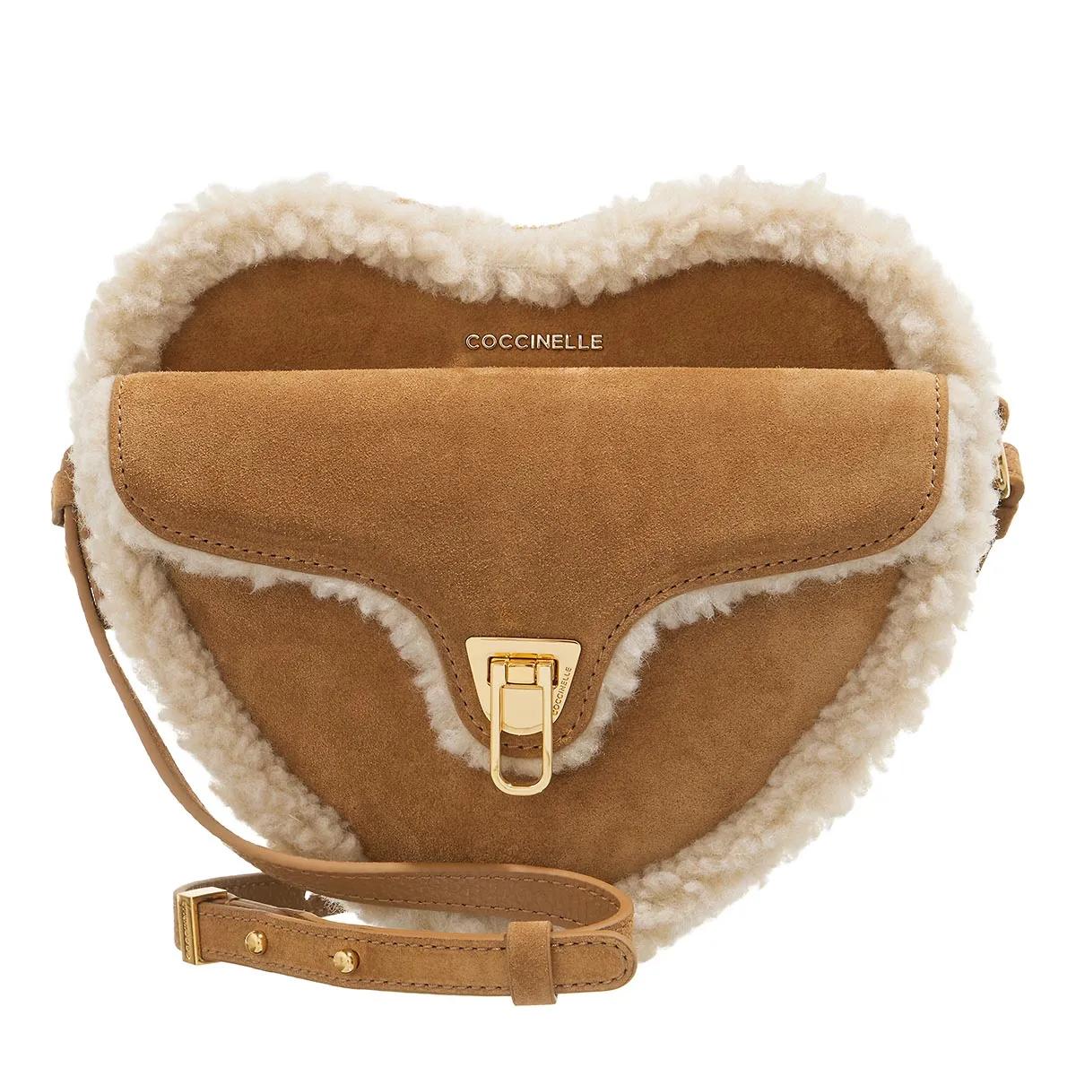 Coccinelle Crossbody Bags - Coccinelle Beat Eco Shea. - Gr. unisize - in Beige - für Damen