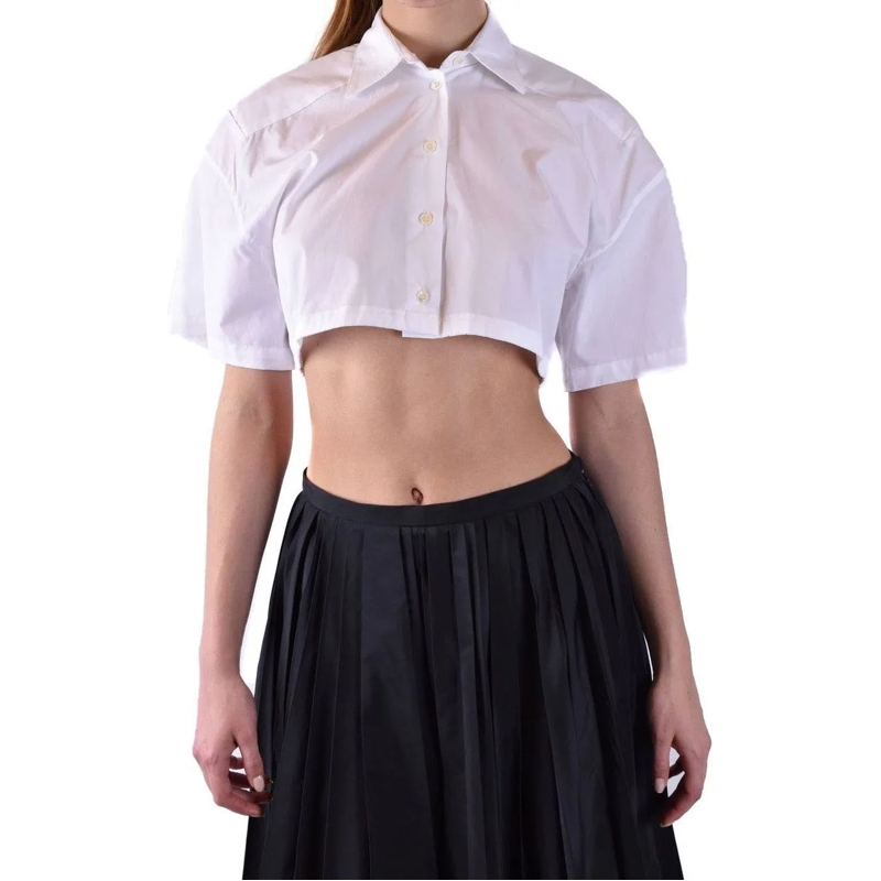 Laneus T-Shirt Shirts White weiß