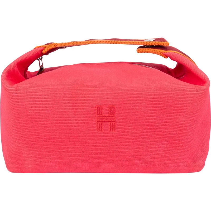Hermès Schultertasche Hermes Pink Cotton Bride A Brac Bag rose