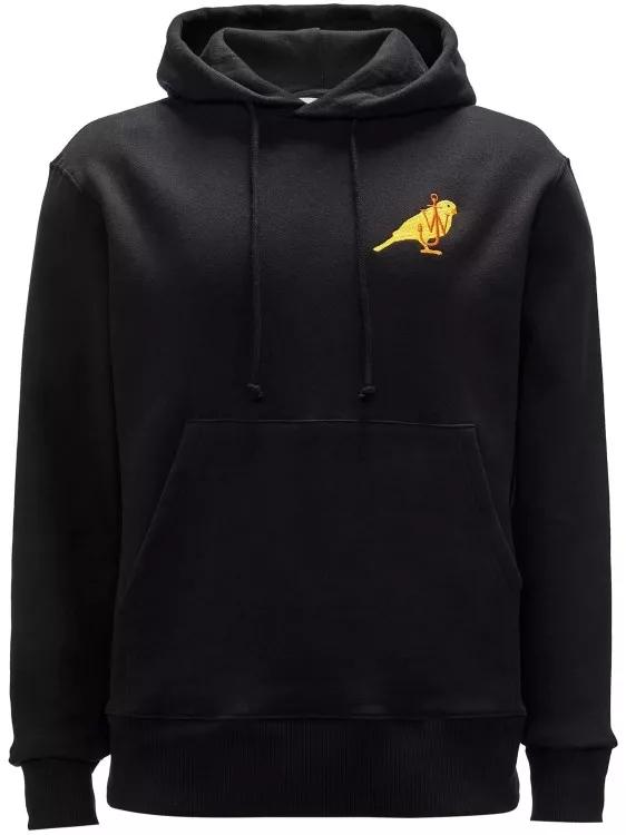 J.W.Anderson - Canary Embroidery Hoodie - Größe S - black